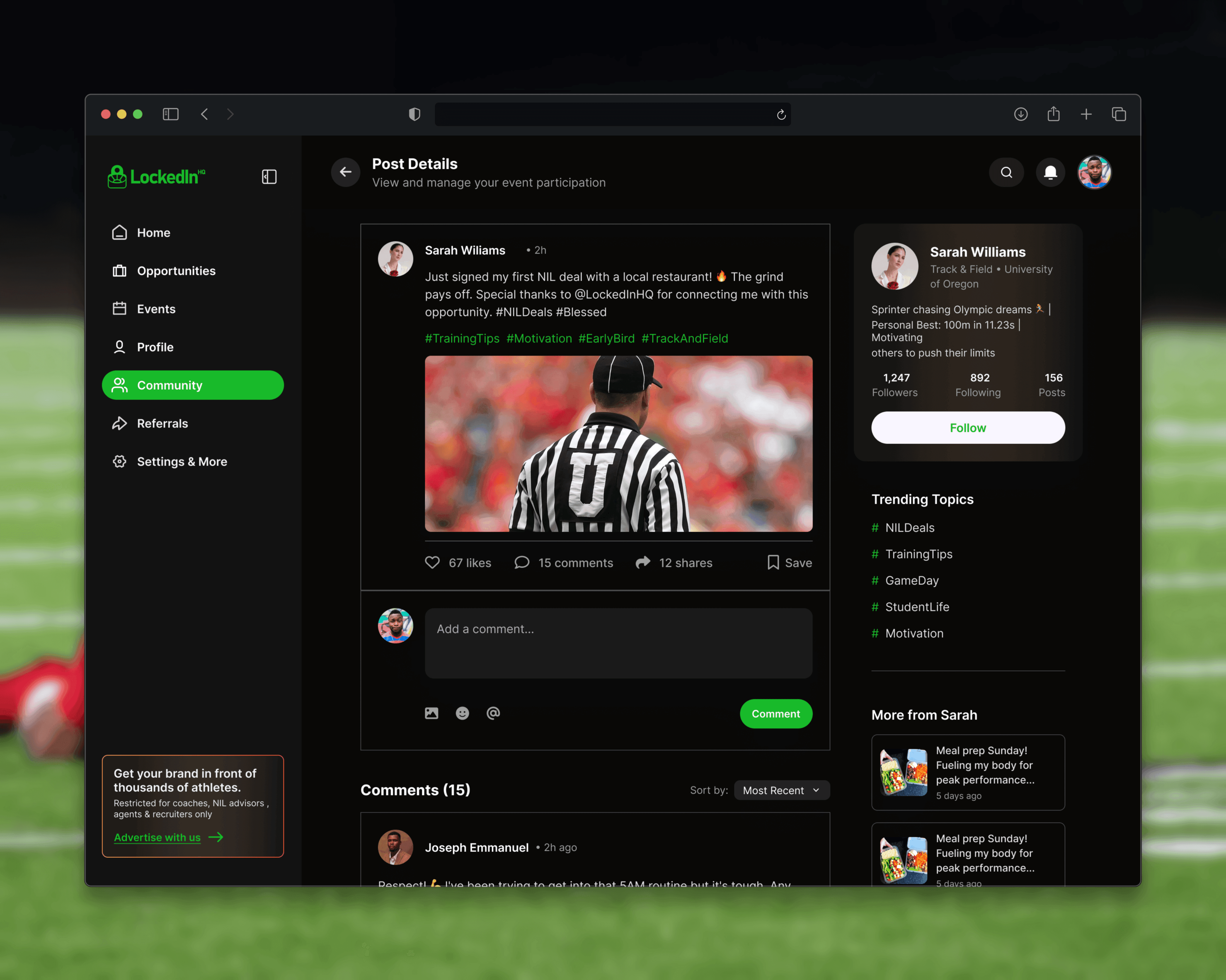 Architecting a 300+ screen ecosystem to disrupt the global NIL recruitment market.