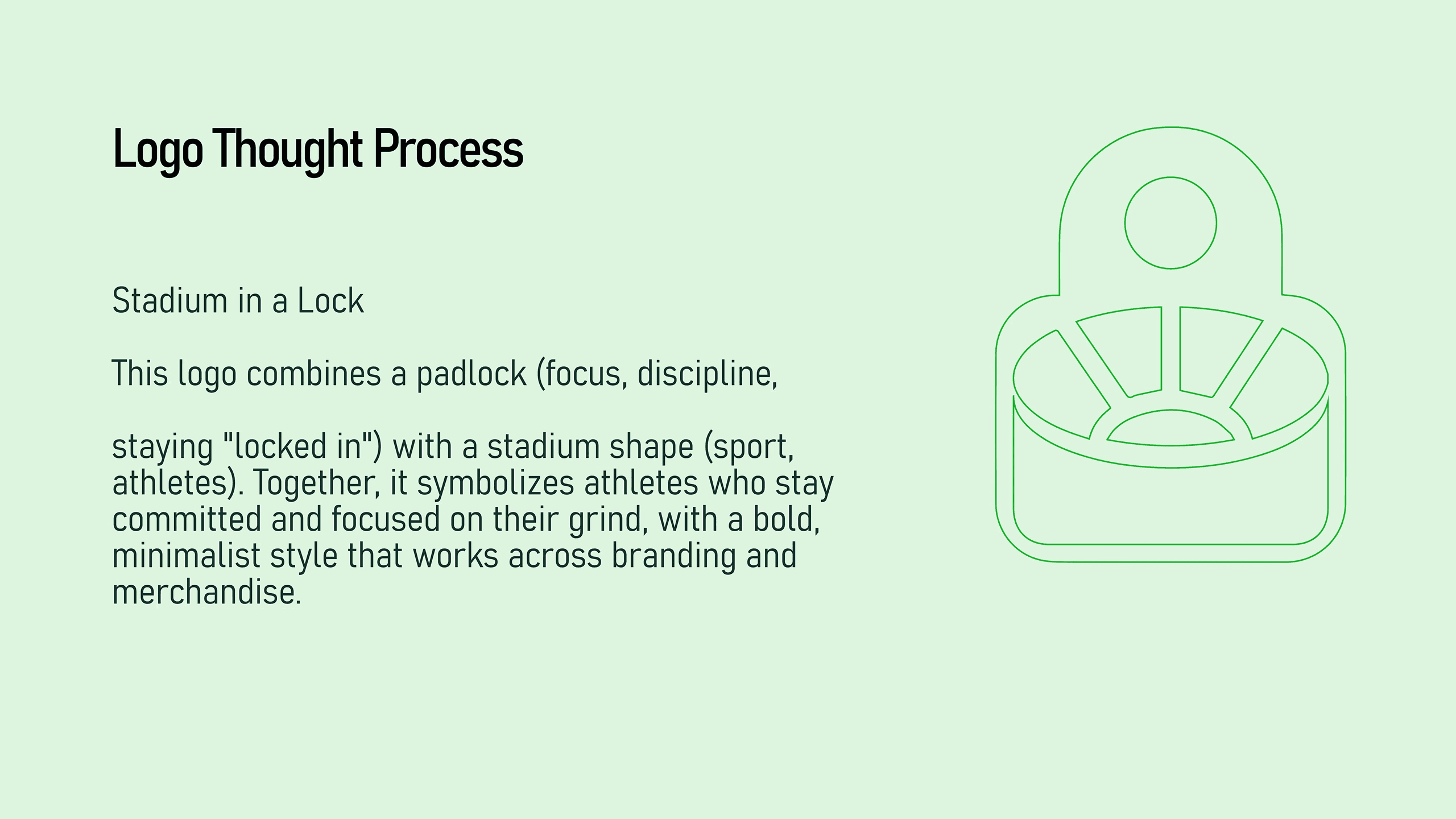LockedIn HQ Logo Thought Process